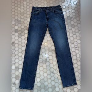 AG Adriano Goldschmied Everett Slim Straight Jeans Men’s Dark Wash